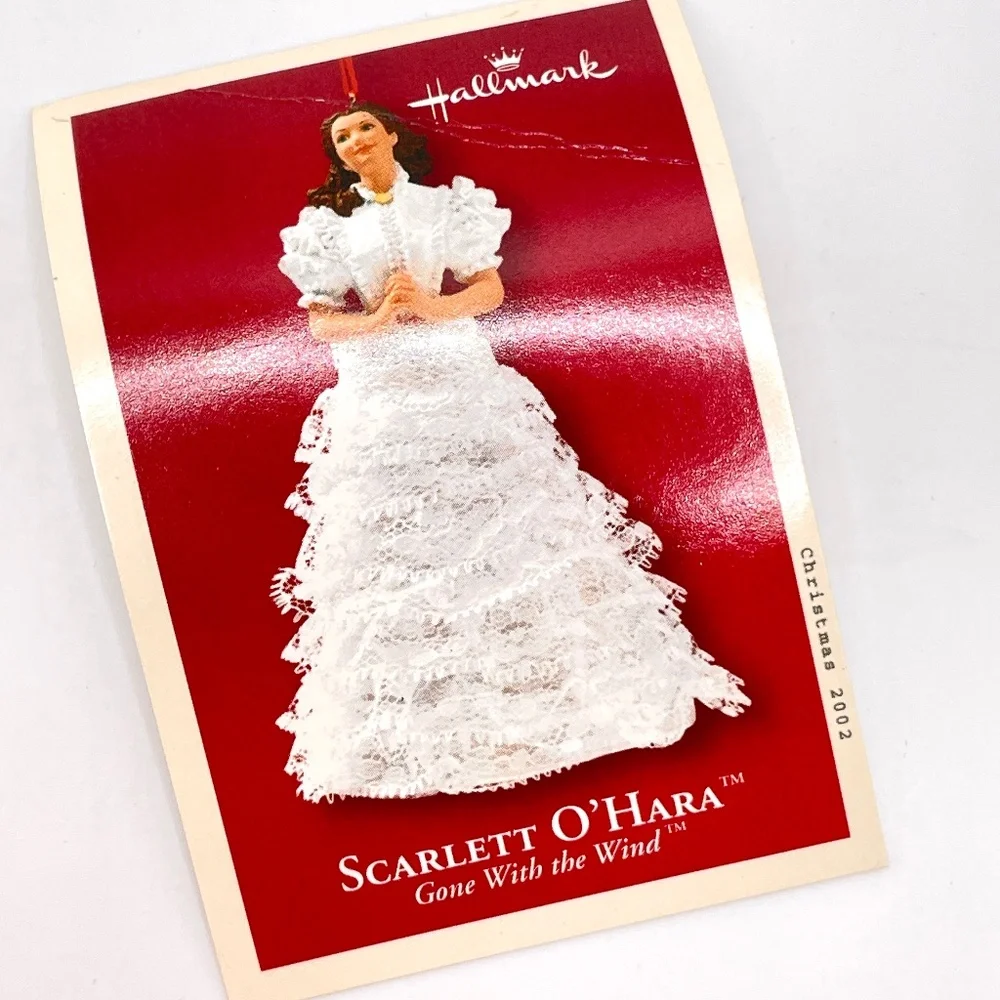 Hallmark 2002 Scarlett O'Hara Keepsake Ornament IN BOX